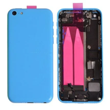 ORIGINAL COMPLETE BACK COVER FOR IPHONE 5C BLUE Number