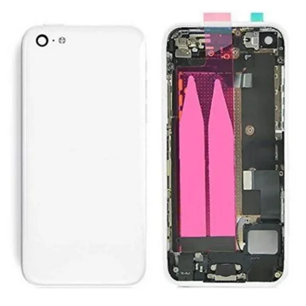 ORIGINAL COMPLETE BACK COVER FOR IPHONE 5C WHITE Number