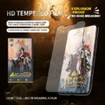 QI-VERSE TEMPERED GLASS FILM HIGH ALUMINUM FOR APPLE IPHONE 16 PRO / IPHONE 17