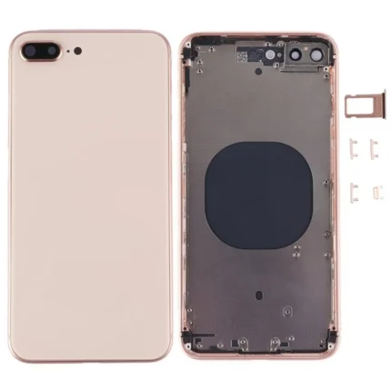 BACK COVER FOR APPLE IPHONE 8 PLUS GOLD NUMBER