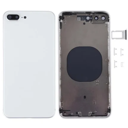 BACK COVER FOR APPLE IPHONE 8 PLUS WHITE NUMBER