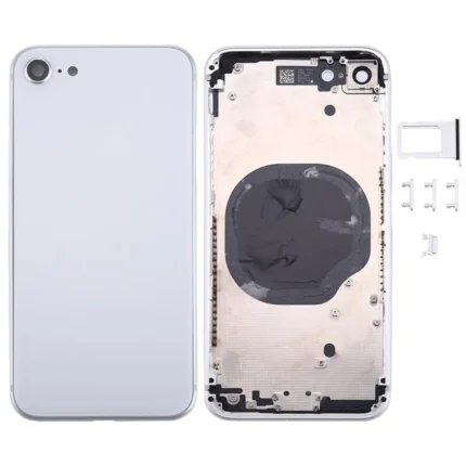 BACK COVER FOR APPLE IPHONE 8 WHITE NUMBER