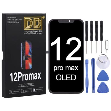 DISPLAY OLED DISPLAY COMPLETO PER APPLE IPHONE 12 PRO MAX OLED VERSIONE  DURO DD