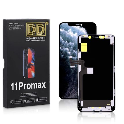 DISPLAY OLED DISPLAY COMPLETO PER APPLE IPHONE 11 PRO MAX OLED VERSIONE  DURO DD
